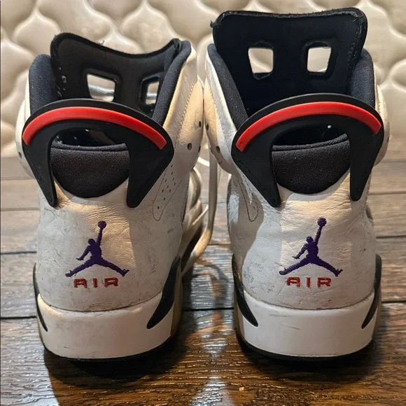 Nike Air Jordan 6 Retro LTR Flint Men's 13 US White Sneakers (C13125-100) - Picture 8 of 16